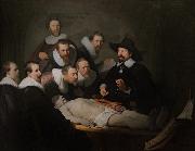 REMBRANDT Harmenszoon van Rijn, The Anatomy Lesson of Dr Tulp (mk33)